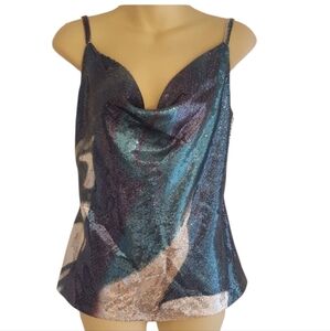 T Tahari Fully Sequined Tank Top